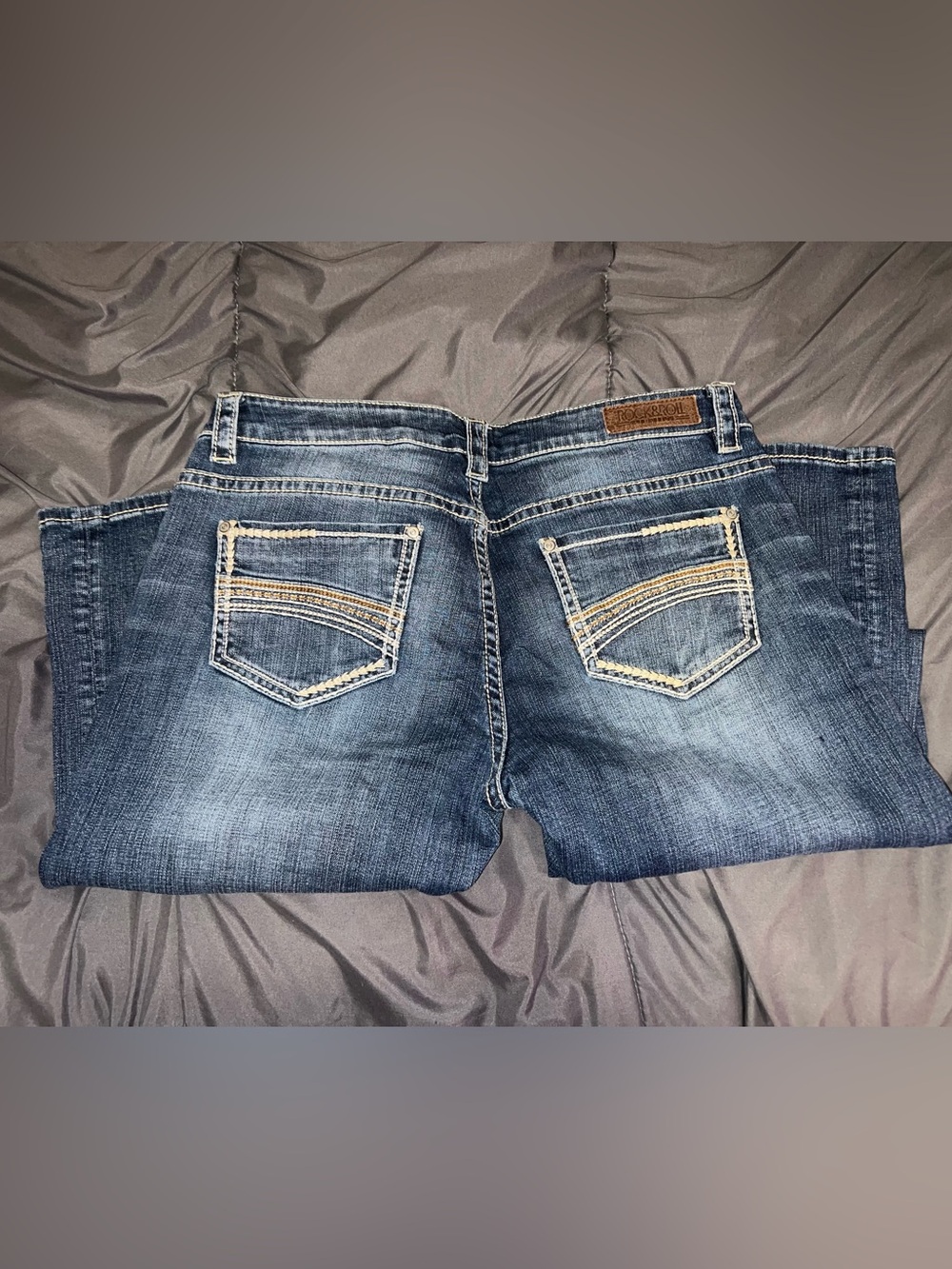 Rock & Roll Cowgirl Riding Jeans 34x34